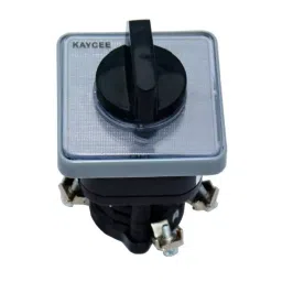 Kaycee Compact AC Rotary Switches Three Way, With Off 90° 63 Amp Three Phase, SRPM6412C-47