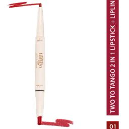 Glam21 Two To Tango 2 in 1 Lipstick & Lip Liner Duo Red Magic 01 - 65 gm-10