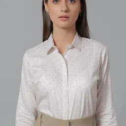 Hancock Cream Printed Shirt-image-79