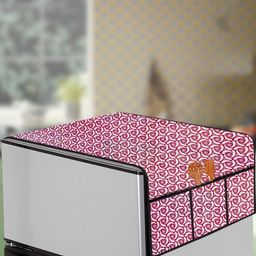 The Furnishing Tree Pink PVC Air Conditioner Cover-image-112