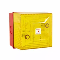 clifford and snell Clifford Snell SD40 Series Yellow Static Effect LED Beacon for Use with Co mmercial Light Industrial Applications, 245466-picture-25