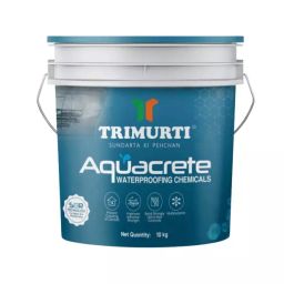 Trimurti Aquacrete Waterproofing Solution White 10 L Liquid for Cement, Concrete, Mortar and Plasters-picture-37