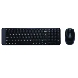Logitech Wireless Keyboard Mouse Combo Black - MK220-6