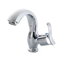 Rocio Signature Silver Brass Swan Neck Tap-image-71
