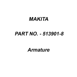Makita 115 V Armature for UB1102/B, Part No 513901-8-picture-28