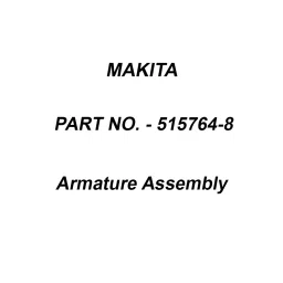 Makita 240 V Armature Assembly for FS2700, Part No 515764-8-picture-37