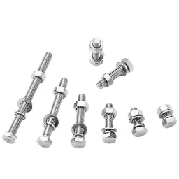 GENERIC M5x40 mm Hex Head Bolt/Screw With Nut & Washer (Pack of 25)-image-11