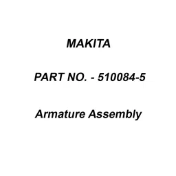 Makita 220-240 V Armature Assembly for 9556HB, Part No 510084-5-picture-12
