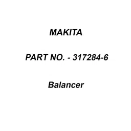 Makita Balancer Suitable For BO3700, Part No 317284-6-picture-43
