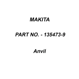 Makita Anvil Suitable For TW100D, Part No 135473-9-picture-5