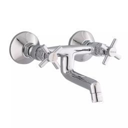 Rocio Signature Silver Brass Sink Mixer-image-84