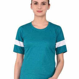 BEYOU FASHION Women Pockets Slim Fit T-shirt-image-66