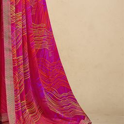 Anouk Rustic Pure Chiffon Saree image 3