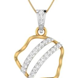 PC Jeweller Dhwanil 22 kt Gold Pendant without Chain-picture-0