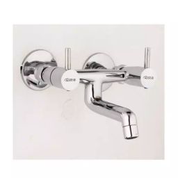 Rocio Uno Silver Brass Non Tel Wall Mixer-picture-46