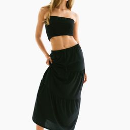 H&M Tiered Maxi Skirt-picture-10