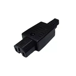 SETMI INDIA Computer Power Connector Female PVC, Black-48