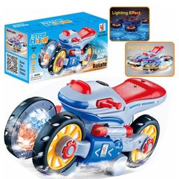ARCADE TOYS Battery Operated Bump N Go Stunt Bike with 4D Light & Music Toy for Kids - Colour may vary-26