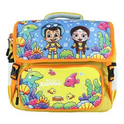 Smily Kiddos - Licensed Chhota Bheem Preschool Backpack I -Yellow - 13 Inch-46