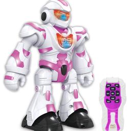 Magicwand R/c Walking Dancing J-605 Robot with Music & Lights Pack of 1 Cherry or Blue-12