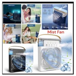New Pinch Air Cooler Mini Fan Water Fan Spray Fan USB Fan Portable Fan Air Conditioner Portable Air Conditioner - Pack of 1 - Random color dispatch-12