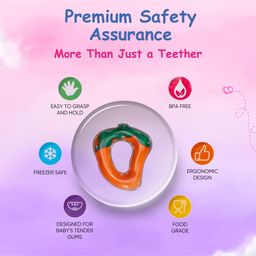 Adore Crave Water Filled Teethers- Mango -Pack of 2 image 2