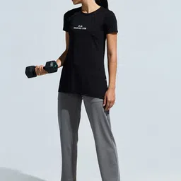 DOMIN8 Women Typography Printed Longline Tshirts-13