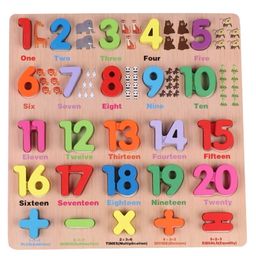 Funwood Games Wooden Counting Numbers 1 to 20 Educational Tray Toy Assorted Color - 25 Pieces image 3
