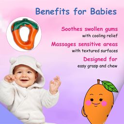 Adore Crave Water Filled Teethers- Mango -Pack of 2 image 3