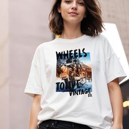 SMARTEES Graphic Printed Round Neck Cotton Oversize T-shirt-image-58