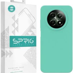 Sprig Back Cover for Realme 12 5G (Blue)-image-101