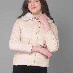 Crimsoune Club Cream Quilted Jacket-image-6