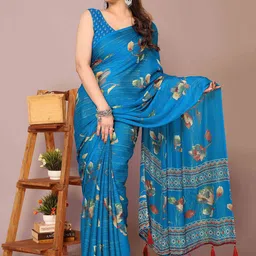 KALINI Floral Printed Saree-picture-28