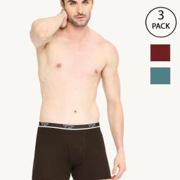 VIP Assorted Snug Fit Trunks - Pack of 3-18