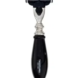 Truefitt & Hill Black Faux MachIII Razor Chrome Regency-image-99
