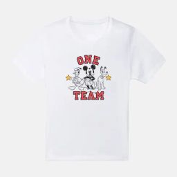 Mickey & Friends Printed Tshirt For Kids Boys-image-98