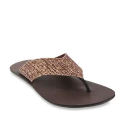 Metro Men's Brown Thong Sandals-picture-22