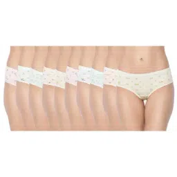 Dollar Missy Multicolor Cotton Panty Set - Pack of 10-image-71