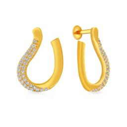 Malabar Gold and Diamonds 22k Yellow Gold Earrings for Women-image-92