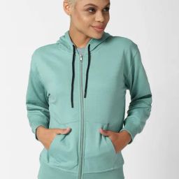 Forever 21 Green Regular Fit Hoodie-picture-28