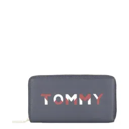 Tommy Hilfiger Rainier Grey Printed Zip Around Wallet for Women-24