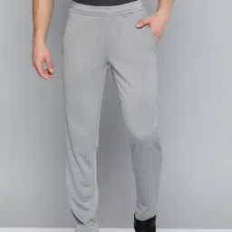 ALCIS Grey Slim Fit Trackpants-image-65