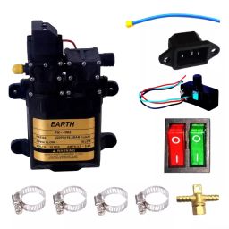 ANSH EXIM ANSH 12 V Diaphragm Water Pump (10 Lpm flowrate,1 hp Power)with Vehicle Cleaner Diaphragm-image-18