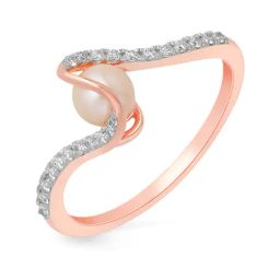 Malabar Gold and Diamonds 18k Rose Gold Diamond Ring-picture-19