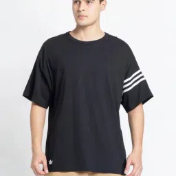 Adidas Originals Black NEU C T-Shirt-image-51