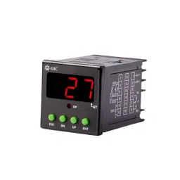 GIC 3 Digit Panel Mount Single Display Temperature Controller 48x48x65 mm, TCS1T100-0