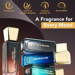 Ajmal Set Of 4 Scent Of Ocean Kyros Nereus & Oud Of Dubai Eau De Parfum - 20 ml Each image 5