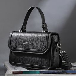 French Connection Structured Satchel Bag-0
