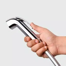 D&B BATHWARE ABS Chrome Finish Health Faucet with 1 m Hose and Holder, DB-TLTHF6651 image 4
