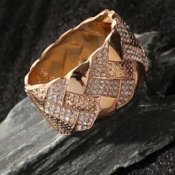 SOHI Crystal Herringbone Bracelet For Women-image-55